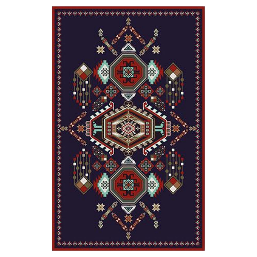 فرش مخمل نادی طرح سنتی کد o170