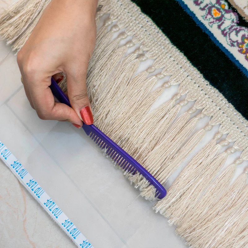 محافظ ریشه فرش 9 متری جنس حریر مدل Carpet Protector