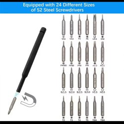 جعبه پیچ گوشتی پروفشنال مگنتی مدل 24in1