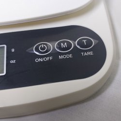 ترازو 10 کیلو آشپزخانه صفحه نمایش دیجیتال لامپ دار مدل Unique